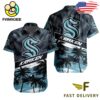 NHL Seattle Kraken Coconut Tree Hawaiian Shirt