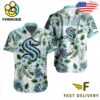 NHL Seattle Kraken Hibiscus Hawaiian Shirt