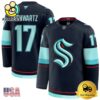 NHL Seattle Kraken Jaden Schwartz Blue Limited Hockey Jersey, Seattle Kraken Jersey