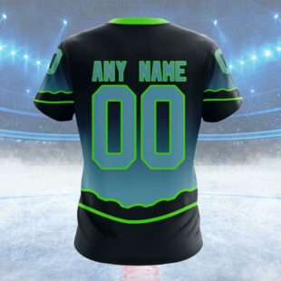 NHL Seattle Kraken New Gradient Series Concept Custom T Shirt, Seattle Kraken Shirt