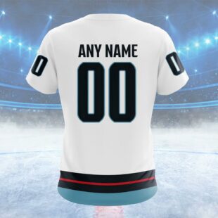 NHL Seattle Kraken Personalized Away Kits Custom T Shirt, Seattle Kraken Shirt