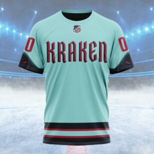 NHL Seattle Kraken Special Bold Custom T Shirt, Seattle Kraken Shirt