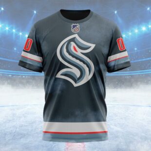 NHL Seattle Kraken Special City Edition Design Custom T Shirt, Seattle Kraken Shirt