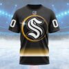 NHL Seattle Kraken Special Eclipse Design Custom T Shirt, Seattle Kraken Shirt