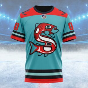 NHL Seattle Kraken Special Indigenous Design Custom T Shirt, Seattle Kraken Shirt