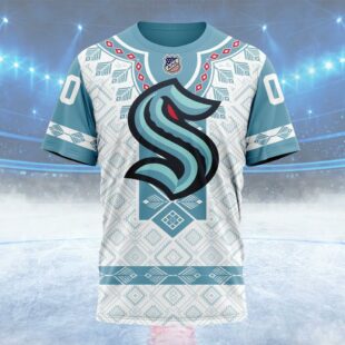 NHL Seattle Kraken Special Native Heritage Design Custom T Shirt, Seattle Kraken Shirt