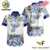 NHL St. Louis Blues Floral Hawaiian Shirt