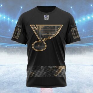 NHL St Louis Blues Personalized Military Appreciation Design Custom T Shirt, St Louis Blues Shirt