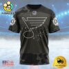 NHL St Louis Blues Special Black Camo Design For Veterans Day Custom T Shirt, St Louis Blues Shirt
