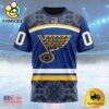 NHL St Louis Blues Special Design With Native Pattern Custom T Shirt, St Louis Blues Shirt