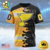 NHL St Louis Blues Special First Responders Design Custom T Shirt, St Louis Blues Shirt