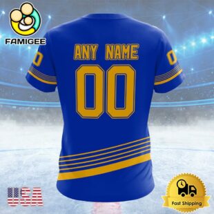 NHL St Louis Blues Special Two-tone Design Custom T Shirt, St Louis Blues Shirt