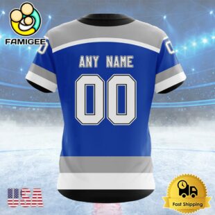 NHL Tampa Bay Lightning Personalized Heritage Design Custom T Shirt, Tampa Bay Lightning Shirt