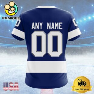 NHL Tampa Bay Lightning Personalized Home Kits Custom T Shirt, Tampa Bay Lightning Shirt