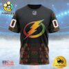 NHL Tampa Bay Lightning Special Design For Black History Month Custom T Shirt, Tampa Bay Lightning Shirt