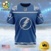 NHL Tampa Bay Lightning Special Two-tone Design Custom T Shirt, Tampa Bay Lightning Shirt