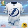 NHL Tampa Bay Lightning Special Whiteout Design Custom T Shirt, Tampa Bay Lightning Shirt