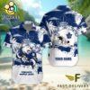 NHL Toronto Maple Leafs Hockey Mascot Custom Name Hawaiian Shirt