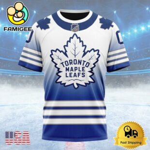 NHL Toronto Maple Leafs New Gradient Series Concept Custom T Shirt, Toronto Maple Leafs Shirt