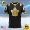 NHL Toronto Maple Leafs Special Black And Gold Design Custom T Shirt, Toronto Maple Leafs Shirt