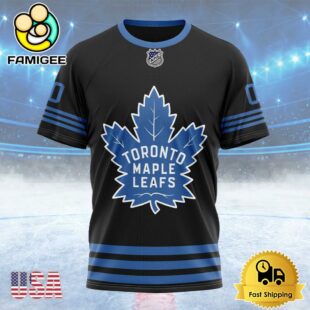 NHL Toronto Maple Leafs Special Blackout Design Custom T Shirt, Toronto Maple Leafs Shirt