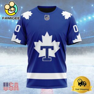 NHL Toronto Maple Leafs Special Two-tone Design Custom T Shirt, Toronto Maple Leafs Shirt