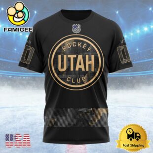 NHL Utah Hockey Club Personalized Military Appreciation Design Custom T Shirt, Utah Hockey Shirt
