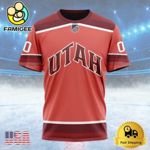 NHL Utah Hockey Club Special Bold Design Custom T Shirt, Utah Hockey Shirt