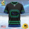 NHL Vancouver Canucks Special Blackout Design Custom T Shirt, Vancouver Canucks Shirt