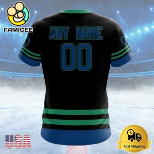 NHL Vancouver Canucks Special Blackout Design Custom T Shirt, Vancouver Canucks Shirt