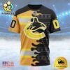 NHL Vancouver Canucks Special First Responders Design Custom T Shirt, Vancouver Canucks Shirt