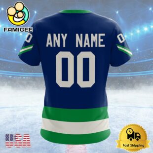 NHL Vancouver Canucks Special Throwback Design Custom T Shirt, Vancouver Canucks Shirt