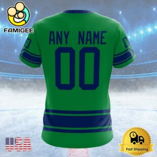 NHL Vancouver Canucks Special Two-tone Design Custom T Shirt, Vancouver Canucks Shirt