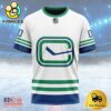 NHL Vancouver Canucks Special Whiteout Design Custom T Shirt, Vancouver Canucks Shirt