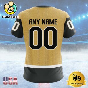NHL Vegas Golden Knights Personalized Home Kits Custom T Shirt, Vegas Golden Knights Shirt