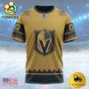 NHL Vegas Golden Knights Special Two-tone Design Custom T Shirt, Vegas Golden Knights Shirt