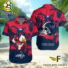 NHL Washington Capitals Hockey Mascot Custom Name Hawaiian Shirt