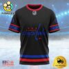 NHL Washington Capitals Special Blackout Design Custom T Shirt, Washington Capitals Shirt