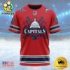 NHL Washington Capitals Special Reverse Retro Design Concept Custom T Shirt, Washington Capitals Shirt