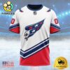 NHL Washington Capitals Special Throwback Design Custom T Shirt, Washington Capitals Shirt