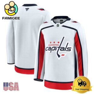 NHL Washington Capitals White Limited Hockey Jersey, Washington Capitals Jersey