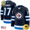 NHL Winnipeg Jets Adam Lowry Blue Limited Hockey Jersey, Winnipeg Jets Jersey