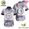 NHL Winnipeg Jets Floral Hawaiian Shirt