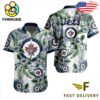 NHL Winnipeg Jets Hibiscus Hawaiian Shirt