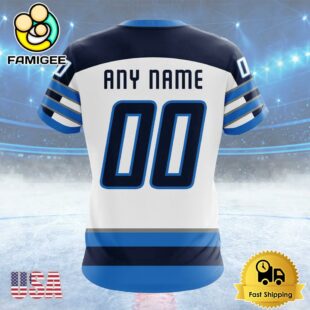 NHL Winnipeg Jets Personalized Away Kits Custom T Shirt, Winnipeg Jets Shirt