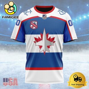 NHL Winnipeg Jets Personalized Heritage Design Custom T Shirt, Winnipeg Jets Shirt
