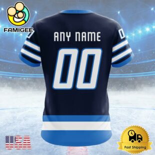 NHL Winnipeg Jets Personalized Home Kits Custom T Shirt, Winnipeg Jets Shirt