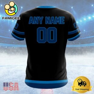 NHL Winnipeg Jets Special Blackout Design Custom T Shirt, Winnipeg Jets Shirt