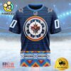 NHL Winnipeg Jets Special Design With Native Pattern Custom T Shirt, Winnipeg Jets Shirt