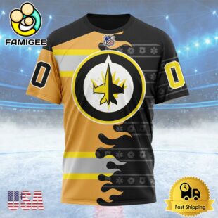NHL Winnipeg Jets Special First Responders Design Custom T Shirt, Winnipeg Jets Shirt